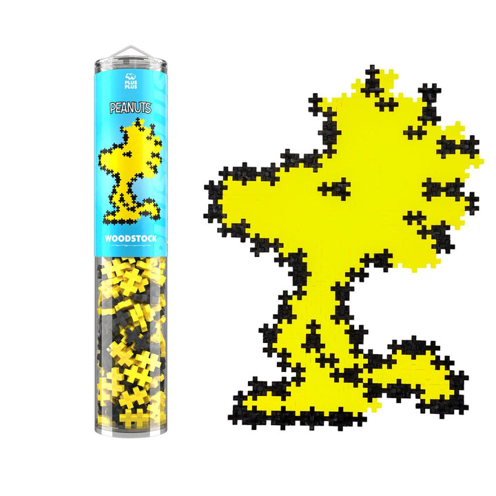 Plus-Plus 4422 Woodstock, Geniales Konstruktionsspielzeug, Kreativ-Bausteine Tube, Puzzle by Numbers