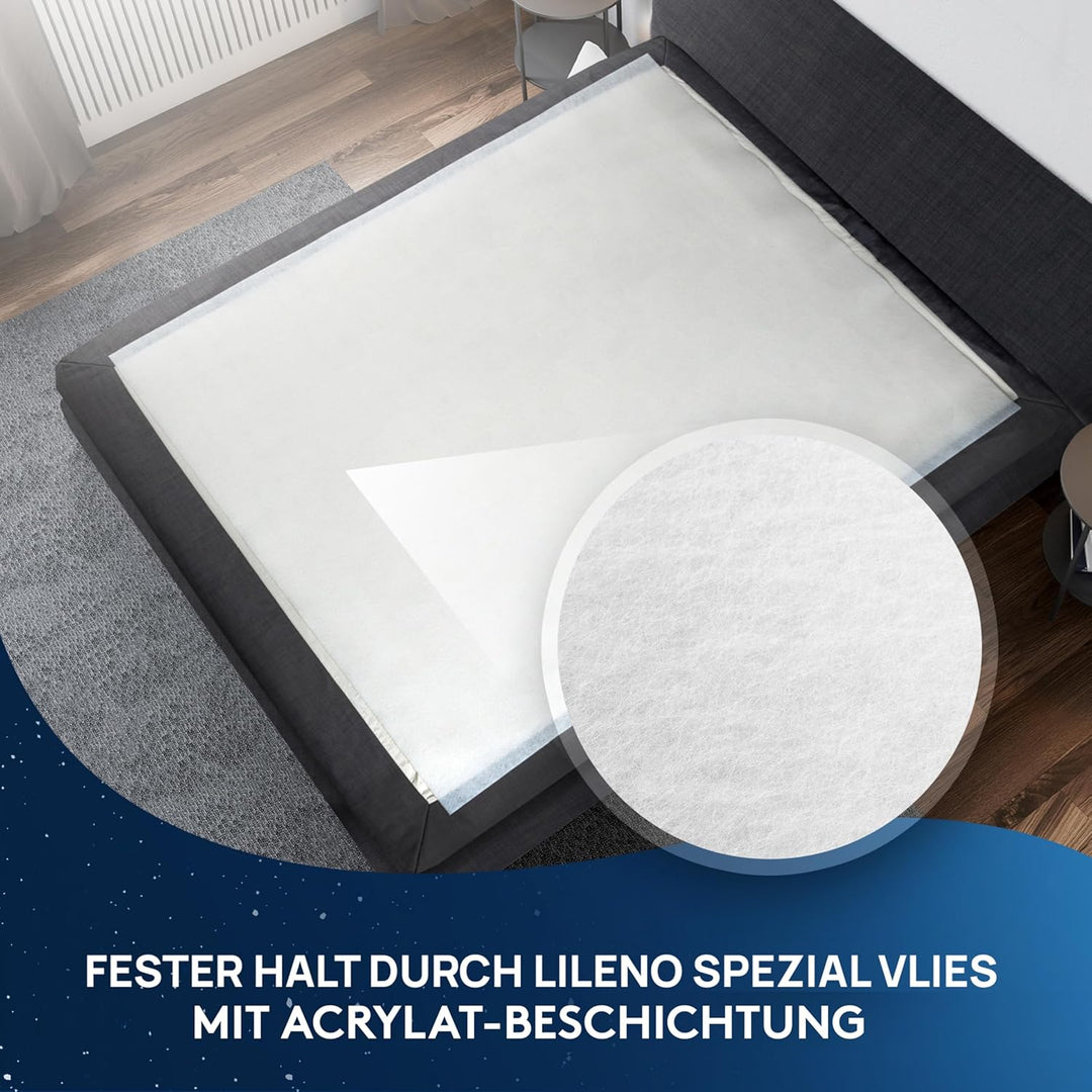 LILENO HOME Anti Rutsch Matratzen Stopp für Boxspringbett (100x170 cm) - Boxspring Antirutschmatte a