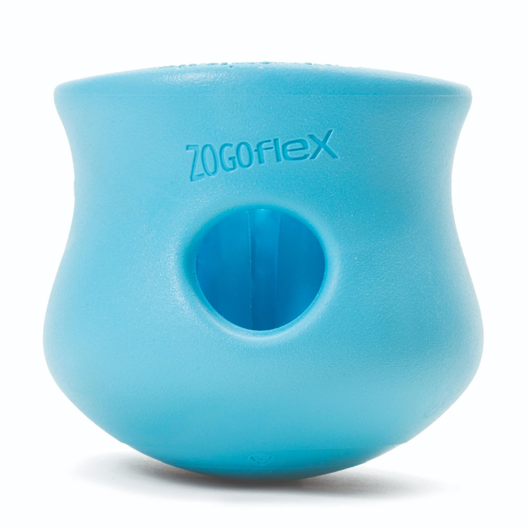 Zogoflex West PAW JUGUETE TOPPL S 8CM Azul Turquesa Small aqua blue, Small aqua blue