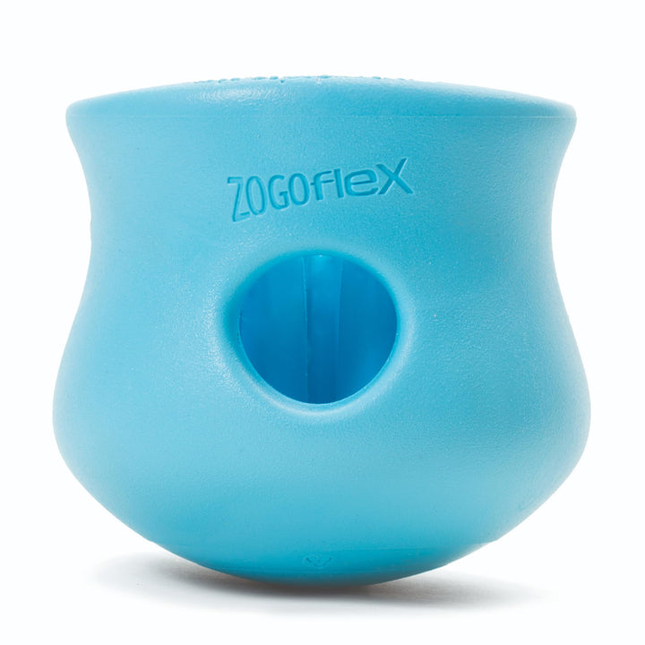Zogoflex West PAW JUGUETE TOPPL S 8CM Azul Turquesa Small aqua blue, Small aqua blue
