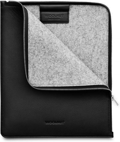 WOOLNUT Skandinavisches Vollnarbenleder Folio Cover für iPad Pro 13 Zoll & iPad Air 13 Zoll (M4,2024