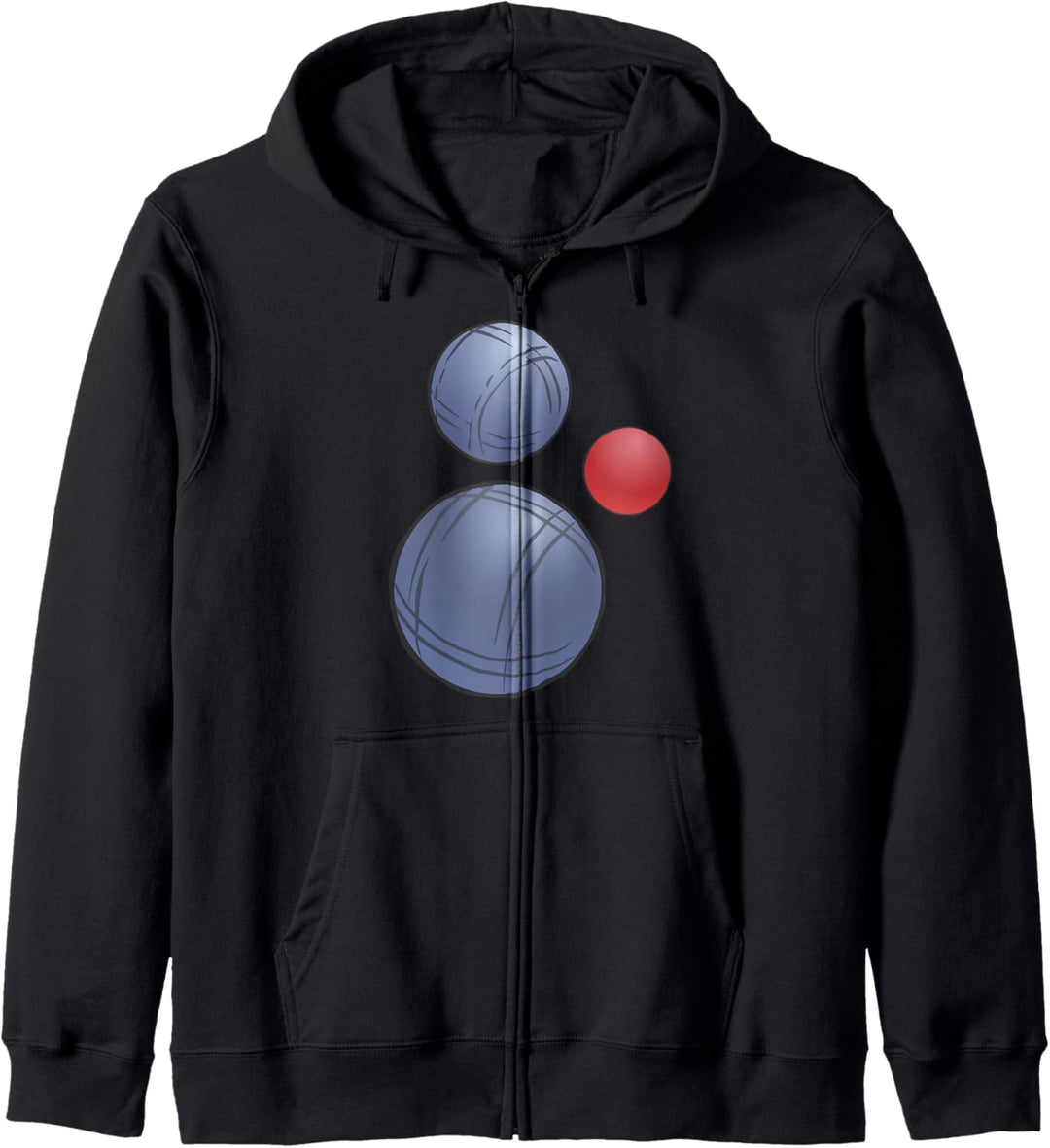 Boulekugeln für Bouler Boules Schweinchen Petanque Boule Kapuzenjacke