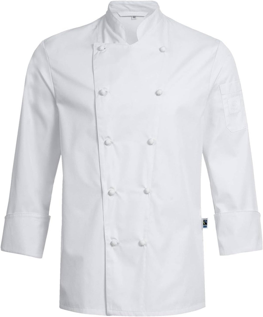 Greiff Grösse 50 gastro moda Herren Cuisine Exquisit Chefkochjacke Regular Fit Weiss Modell 5563