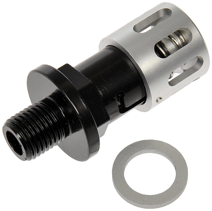 Dorman 092-020 EZ Ablassölschraube und Dichtung, 21 mm Sechskantkopf, M14 x 1,50 Gewinde für ausgewä