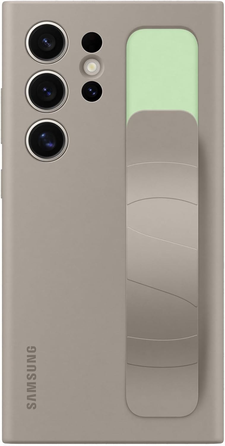 Samsung Standing Grip Smartphone Case EF-GS928 für Galaxy S24 Ultra, Handy-Hülle, Fingerhalterung, S