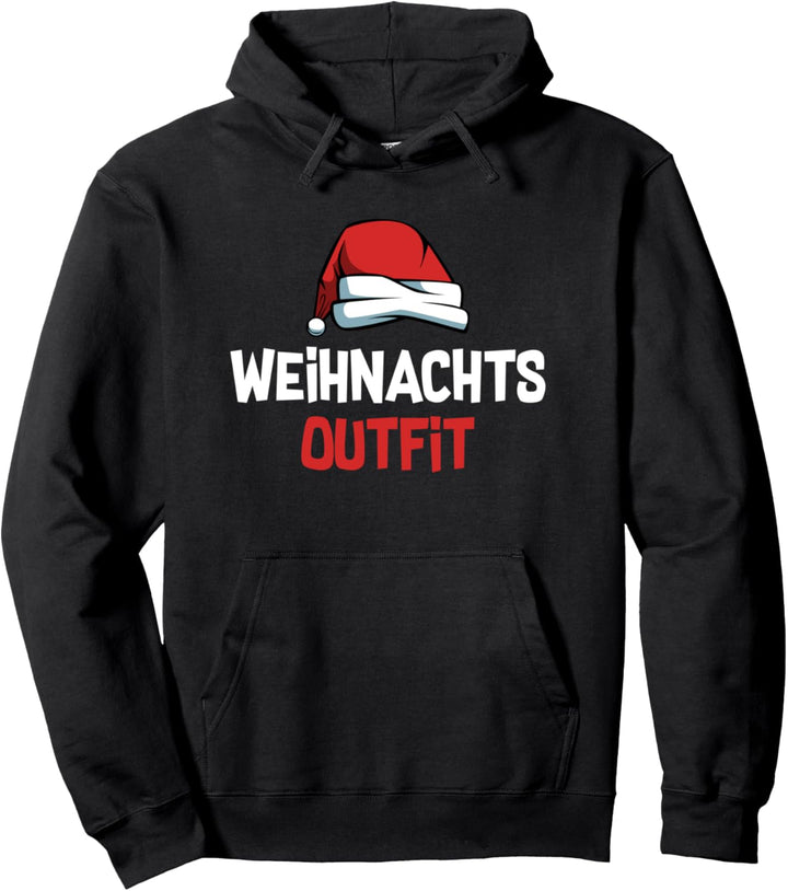 Weihnachtsoutfit Frohe Weihnachten Feier Party Lustig Witzig Pullover Hoodie
