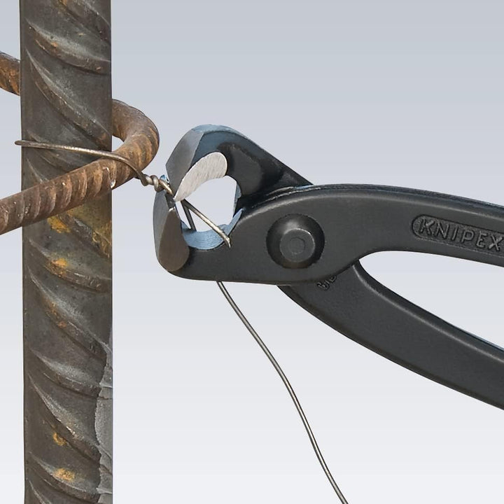 Knipex Monierzange (Rabitz- oder Flechterzange) schwarz atramentiert 220 mm (SB-Karte/Blister) 99 00