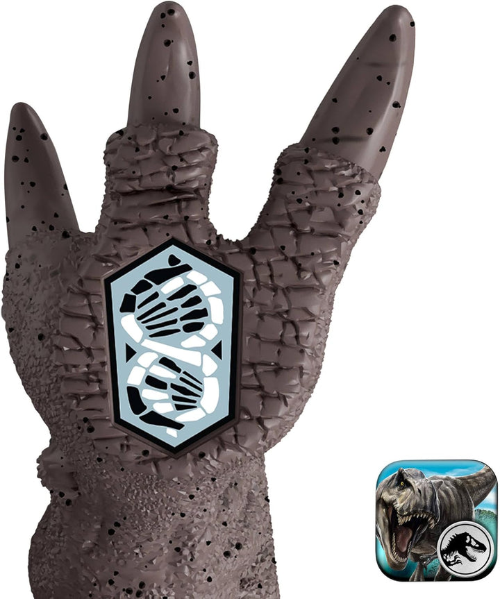 Mattel Jurassic World: Die Wiedergeburt Fahrzeug mit 1 menschlichen Figur und 1 Dinosaurier-Figur, L