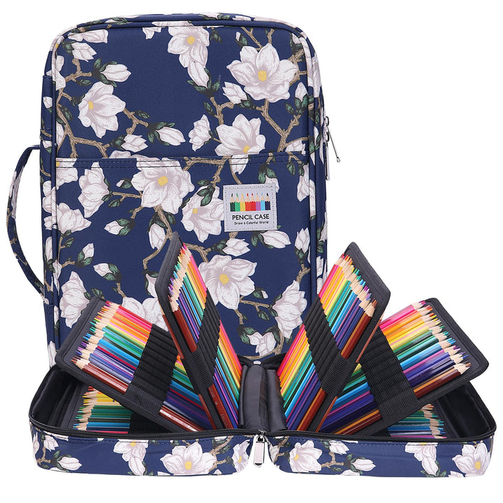 BOMKEE Federmäppchen Grosse, 304 Schlitze Etui Stifte Schule Federmappe Federtasche Maeppchen Mäppch