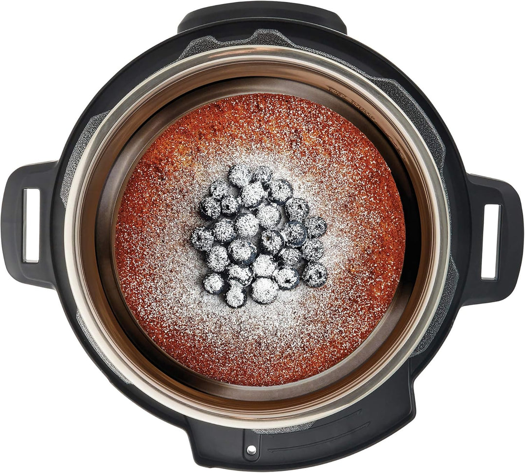 Instant Pot Offizielle runde Koch-/Backform mit Deckel und abnehmbarem Boden, 17,8 cm, antihaftbesch