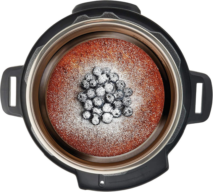 Instant Pot Offizielle runde Koch-/Backform mit Deckel und abnehmbarem Boden, 17,8 cm, antihaftbesch