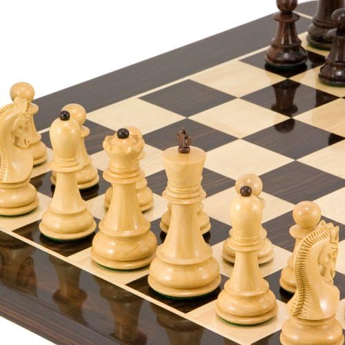 The Regency Chess Company Die Antipodean Serie 10.2cm Rosenholz Staunton schachfiguren