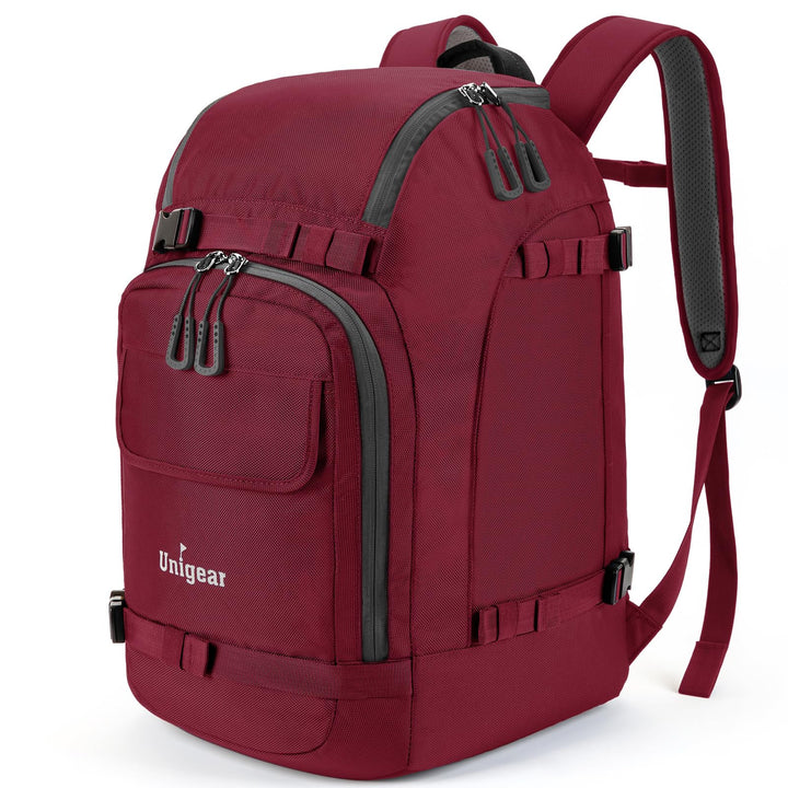 Unigear 50L/70L Skischuhrucksack Snowboardschuhe mit Helmtasche Wintersport Skifahren Skating Rucksa