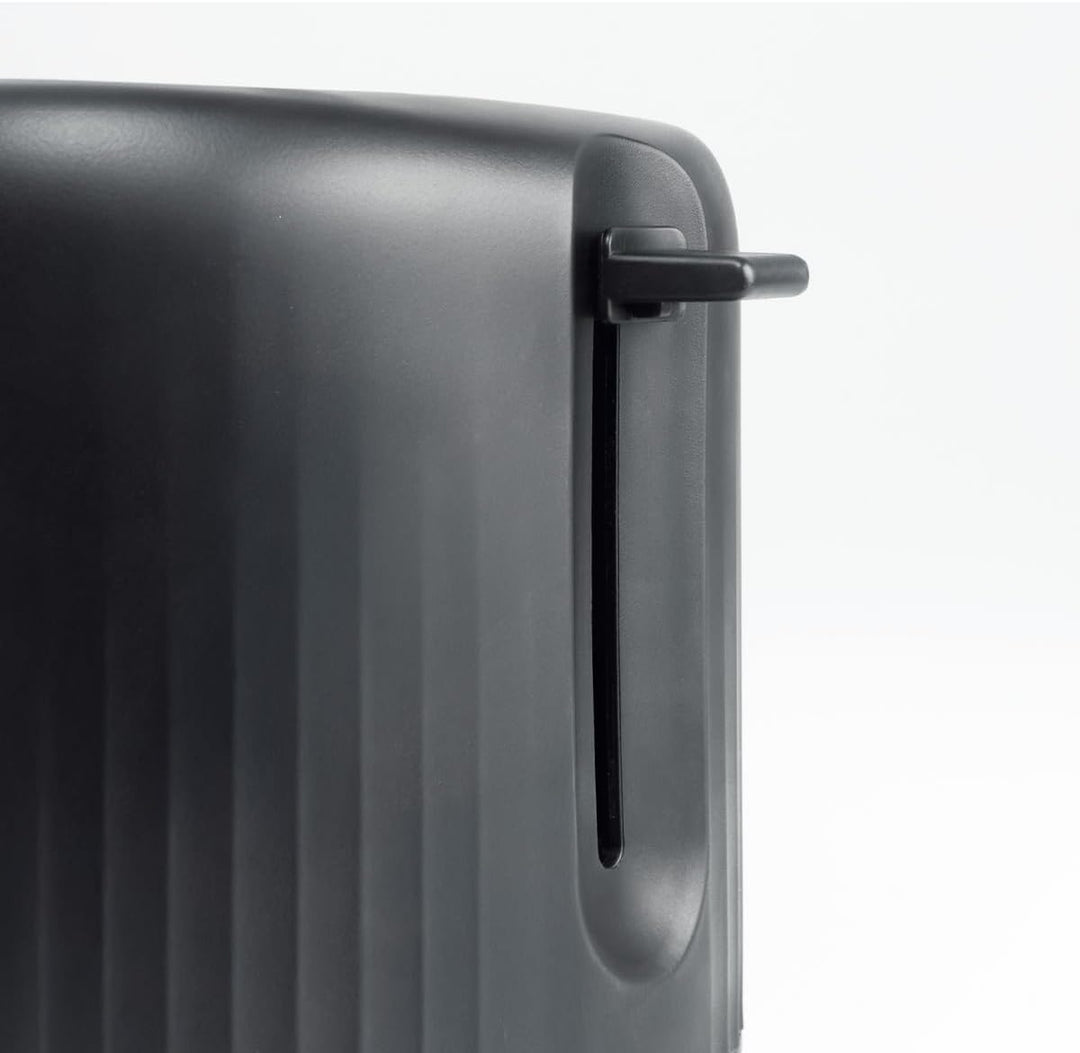 Jocca Toaster für 2 Scheiben, Doppelschlitz, 10 x 10 cm, 7 Bräunungsstufen, Aufwärmfunktion, Abbrech