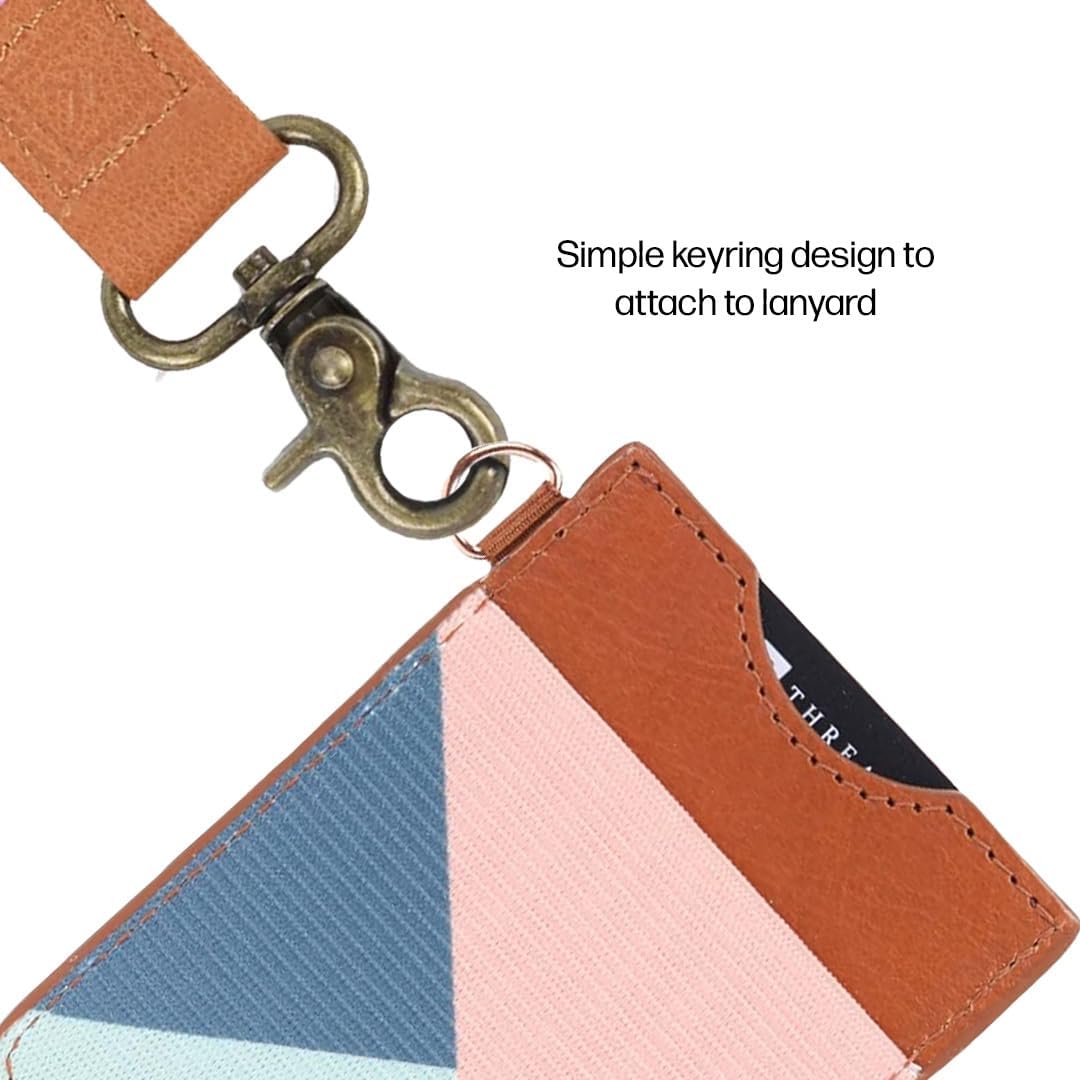 Thread Wallets - Slim Minimalist Wallet - Vertical Card Holder Einheitsgrösse Fine Line, Einheitsgr&