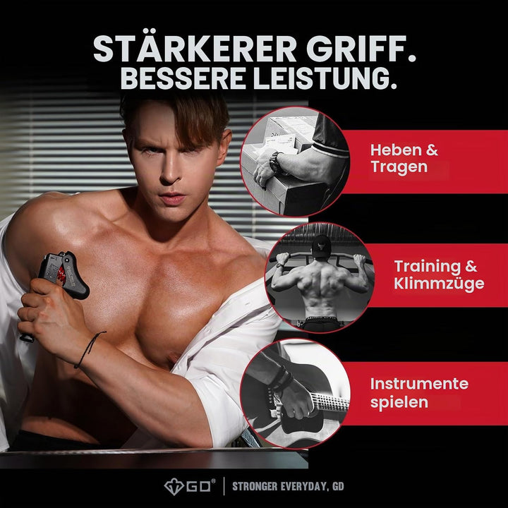 GD GRIP Einstellbare Fingerhantel Hand-Nagelhärtern