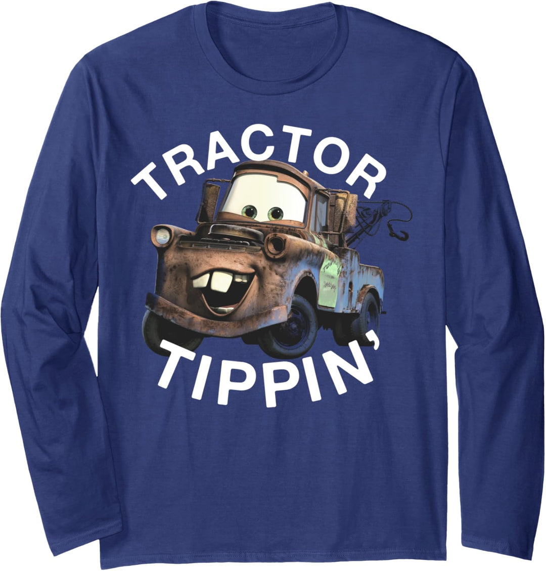 Disney Pixar Cars Mater Tractor Tippin' Langarmshirt