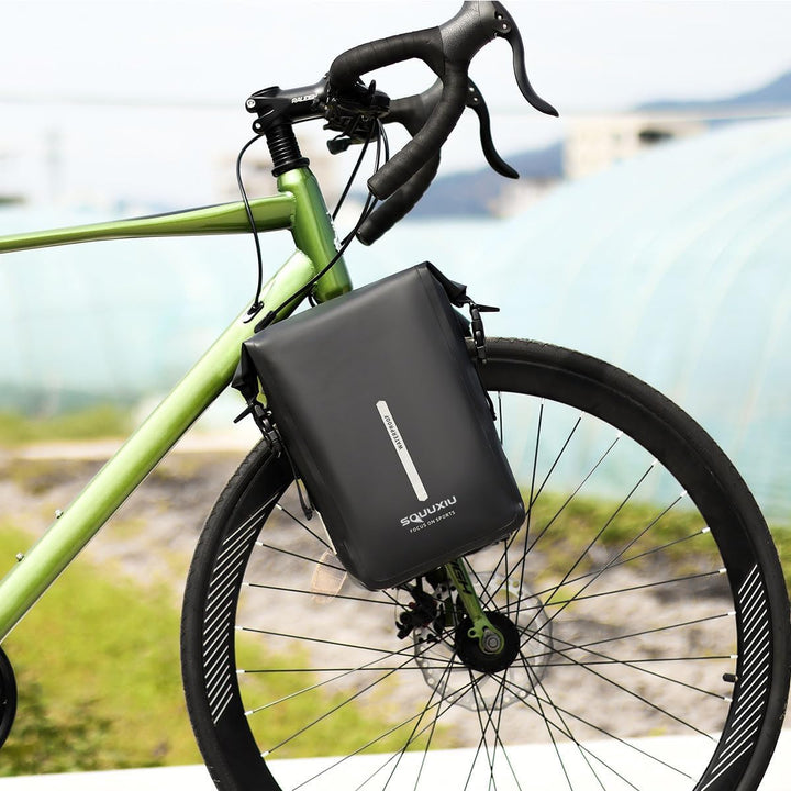 Fahrrad-Vordergabel-Tasche, 6L wasserdichte Fahrrad-Trockentasche, Umhängetasche, Fahrrad-Gepäcktasc