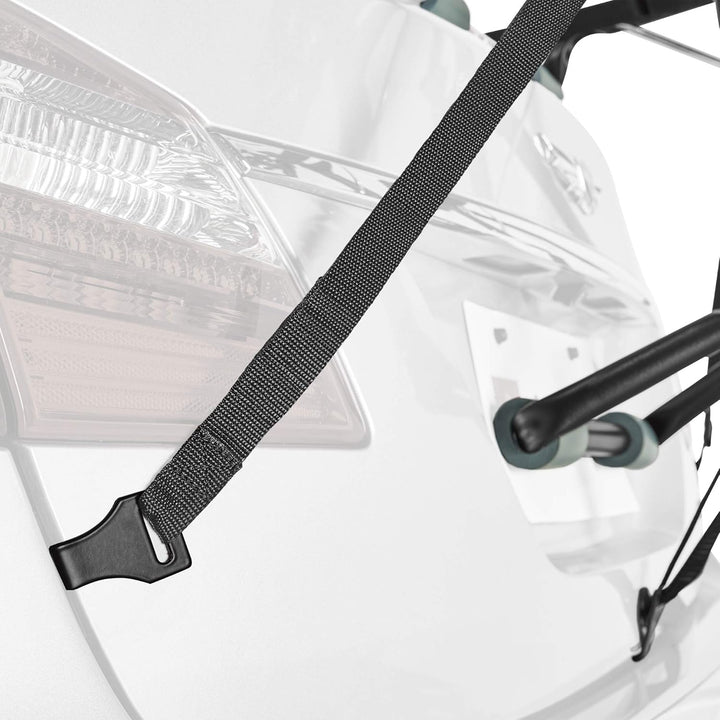 Allen Sports Deluxe 2-Bike Trunk Berg-Rack 2 Fahrräder Schwarz, 2 Fahrräder Schwarz
