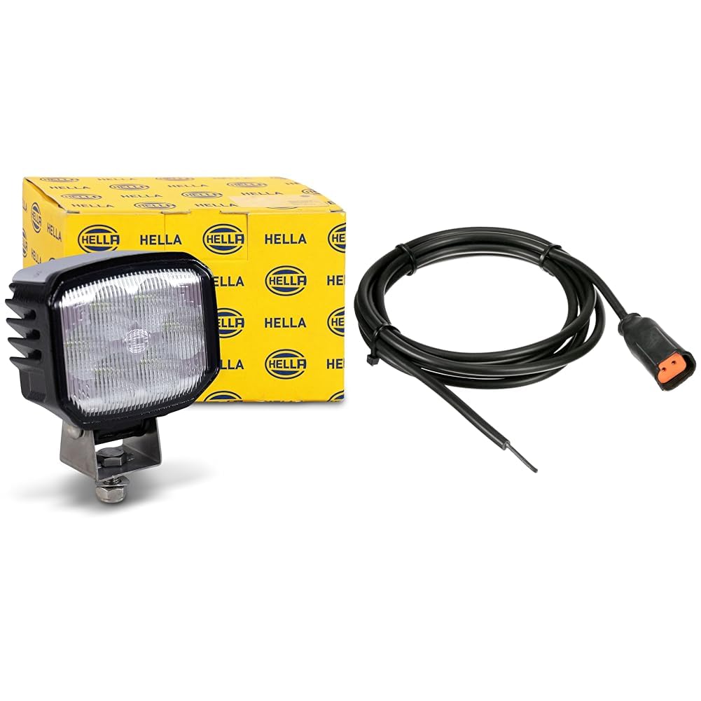 Hella 1GA 996 288-011 Arbeitsscheinwerfer - Power Beam 1500 - LED - 12V/24V - 1300lm - Nahfeldausleu