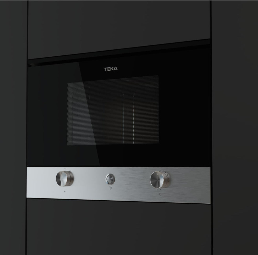 Teka Mikrowelle MS 6220 BI L Edelstahl - Einbau-Mikrowelle - 22 Liter