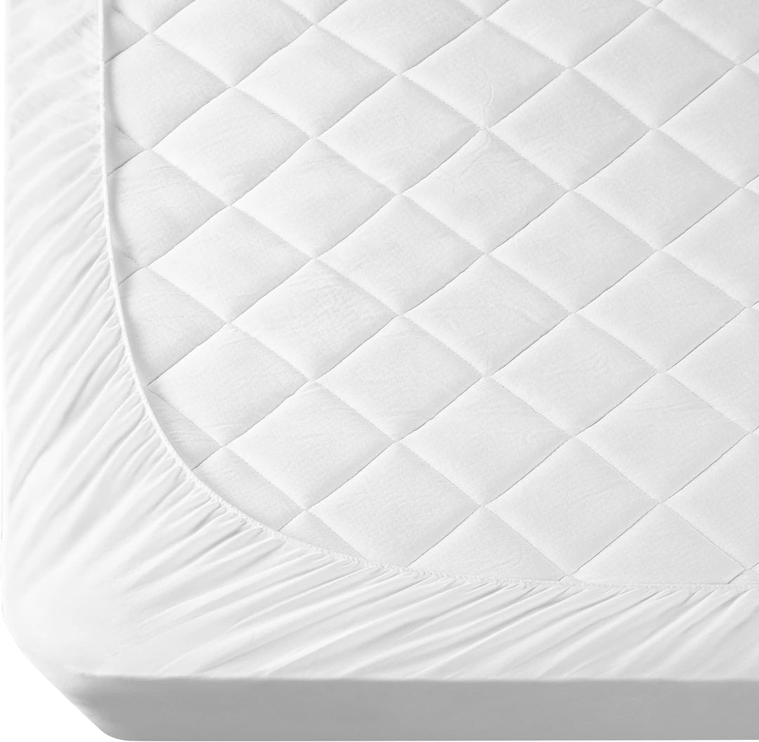 Matratzentopper mit Gummizug 90 x 200 cm Japara Baumwolle u. Mikrofaser Villuerca