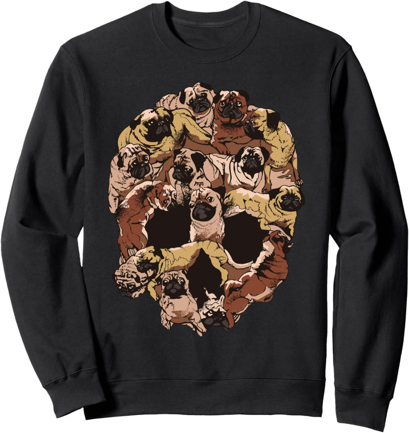 Skull Pugs Sweatshirt