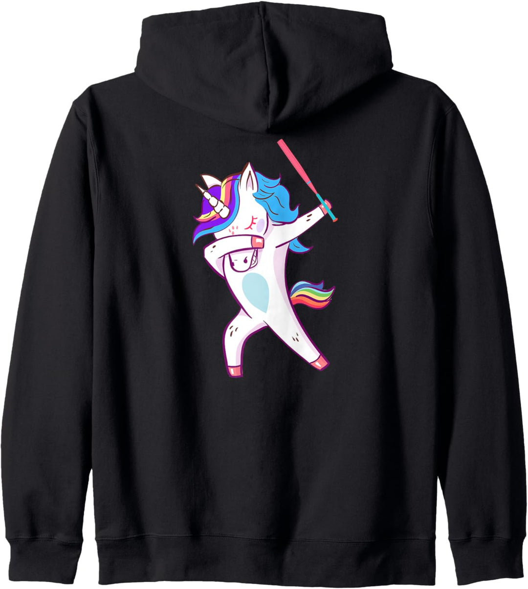 Kids Dabbing Softball Unicorn Player Gift for Boys and Girls Kapuzenjacke