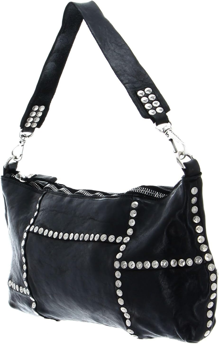 Campomaggi Horizontal Shoulder Bag Nero
