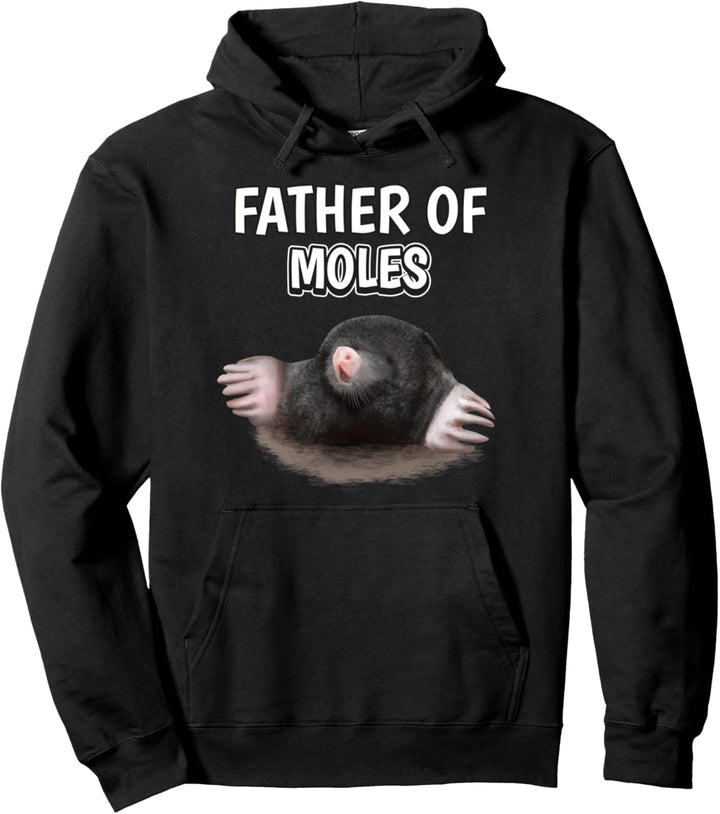 Herren Jungen Father Of Moles Papa Vatertag Maulwurf Pullover Hoodie
