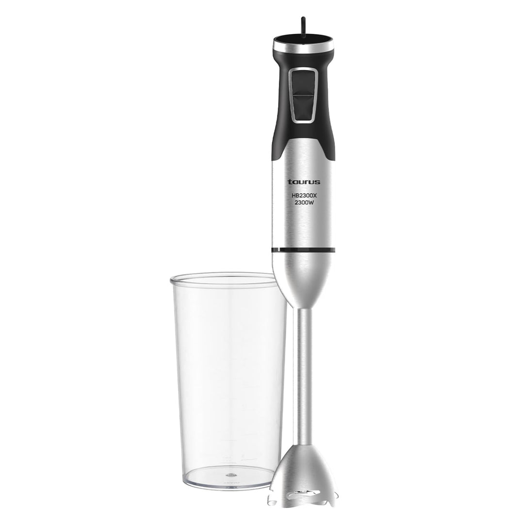 Taurus – Stabmixer HBA2300X | 2300 W | 4 Edelstahlklingen | Geschwindigkeitsregler | Turbo-Funktion