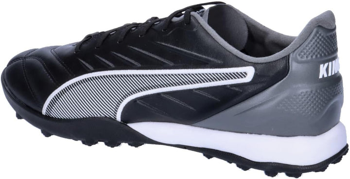 PUMA Unisex King Pro TT Fussballschuhe 36 EU Puma Black Puma White Cool Dark Gray, 36 EU Puma Black