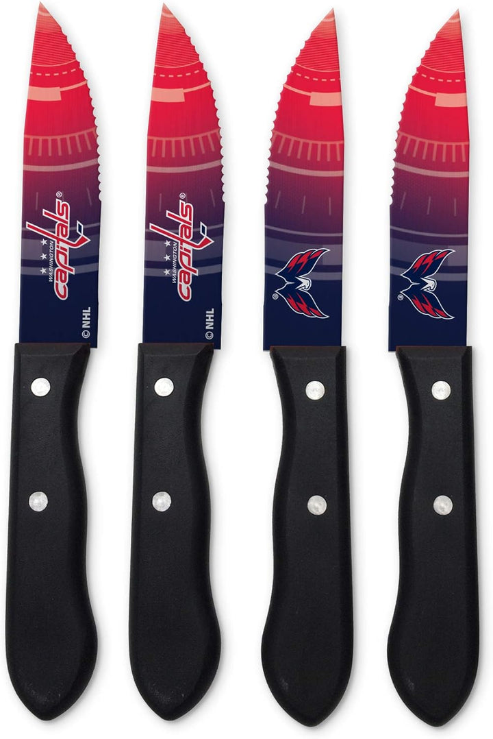 The Sports Vault Corp TSV Washington Capitals NHL Steakmesser Set (4 STK.)
