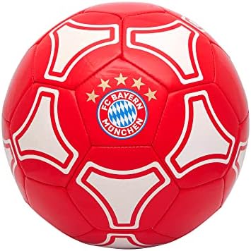 FC Bayern München Fussball | Grösse 5 | Rot-Weiss Einheitsgrösse, Einheitsgrösse