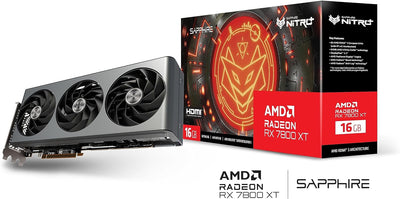 Sapphire Nitro+ AMD Radeon™ RX 7800 XT Gaming OC 16GB GDDR6 Dual HDMI/Dual DP