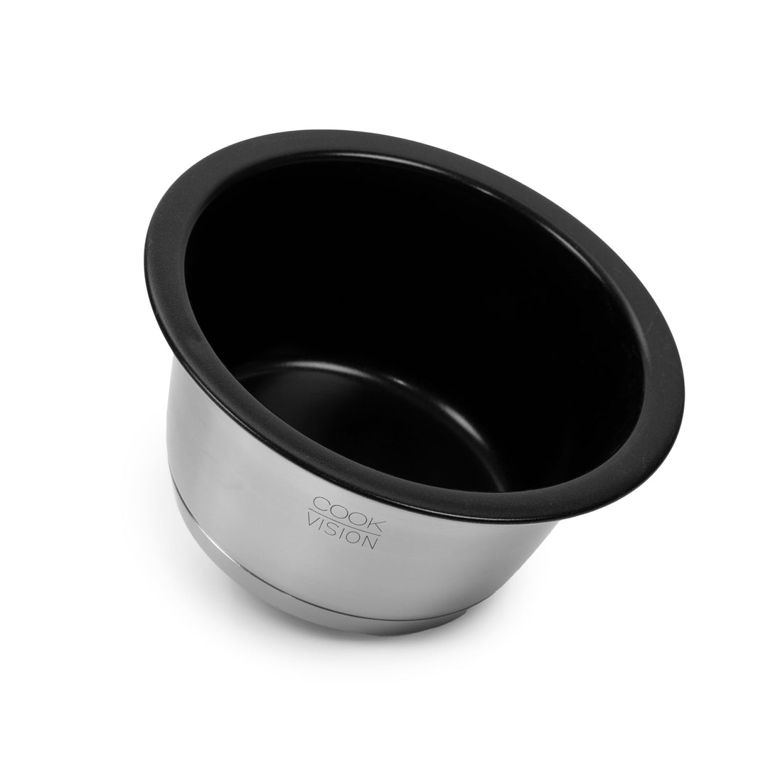 Milchtopf Edelstahl 18/10, Ø 16 cm, antihaft-beschichtet