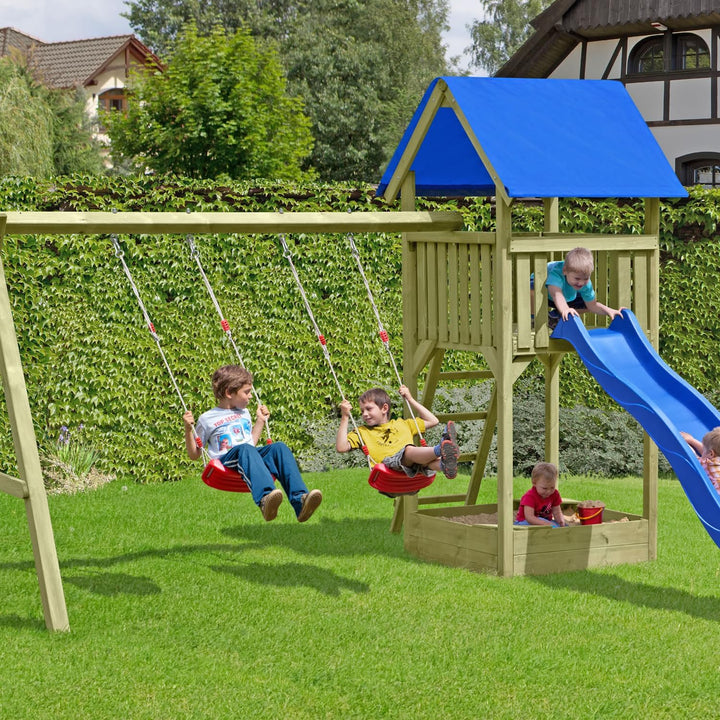 Schaukel Garten Kinderschaukel Schaukelsitz Schaukelbrett Brettschaukel für Kinder zum Schaukeln Out