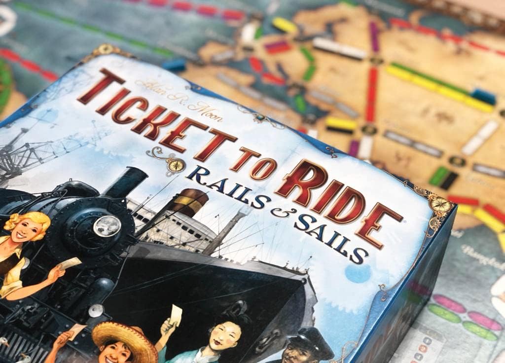 Days of Wonder bordspellen - Ticket to Ride - Rails & Sails
