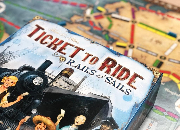 Days of Wonder bordspellen - Ticket to Ride - Rails & Sails