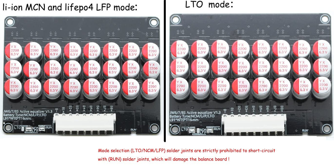 TECNOIOT 1 STÜCKE 8S 5A Li-Ion Lifepo4 LTO Lithium Active Equalizer Balancer Kondensator 6S 7S 8S 6S