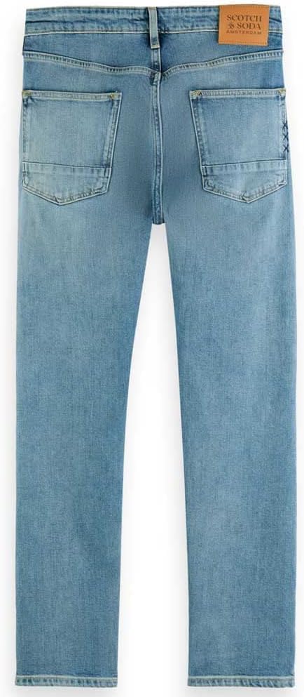 Scotch & Soda Herren Ralston Regular Fit Jeans 38W / 36L Aqua Blue 3625, 38W / 36L Aqua Blue 3625