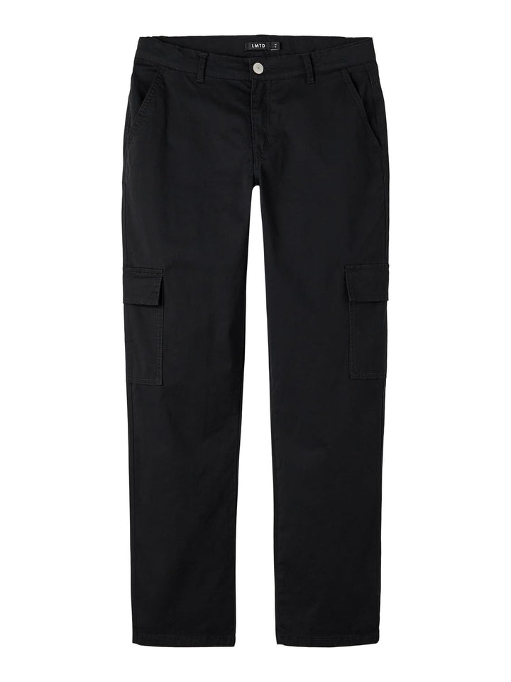 NAME IT Unisex Nlntalse TWI Straight Cargo Pant Noos Cargohose 146 Schwarz, 146 Schwarz