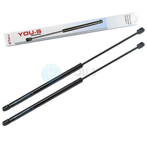 YOU.S X800420489000 Gasfeder für Frontscheibe Länge: 600 mm Kraft: 250 N (2 Stück)