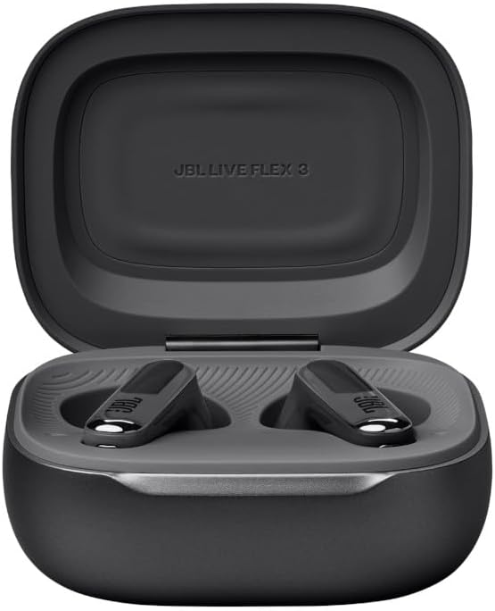 JBL Live Flex 3, Wireless Earbud-Kopfhörer mit Bluetooth, 50 Stunden Akkulaufzeit, True Adaptive Noi
