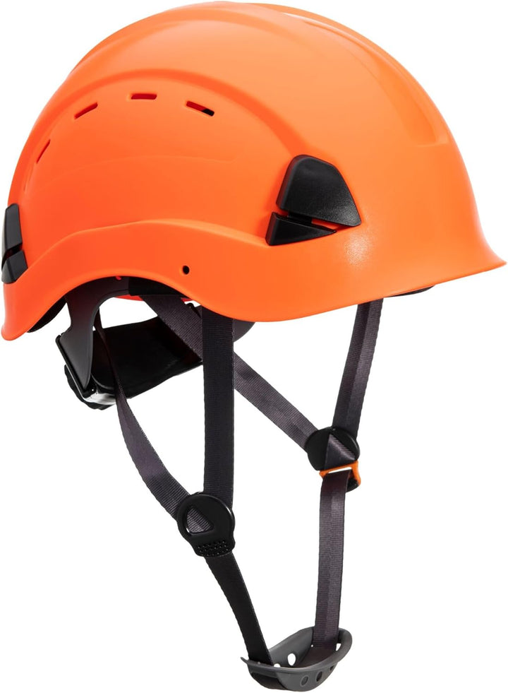 Portwest PS63 Height Endurance Helm mit Belüftung, Farbe Orange in hoher Sichtbarkeit, Grösse:, PS63