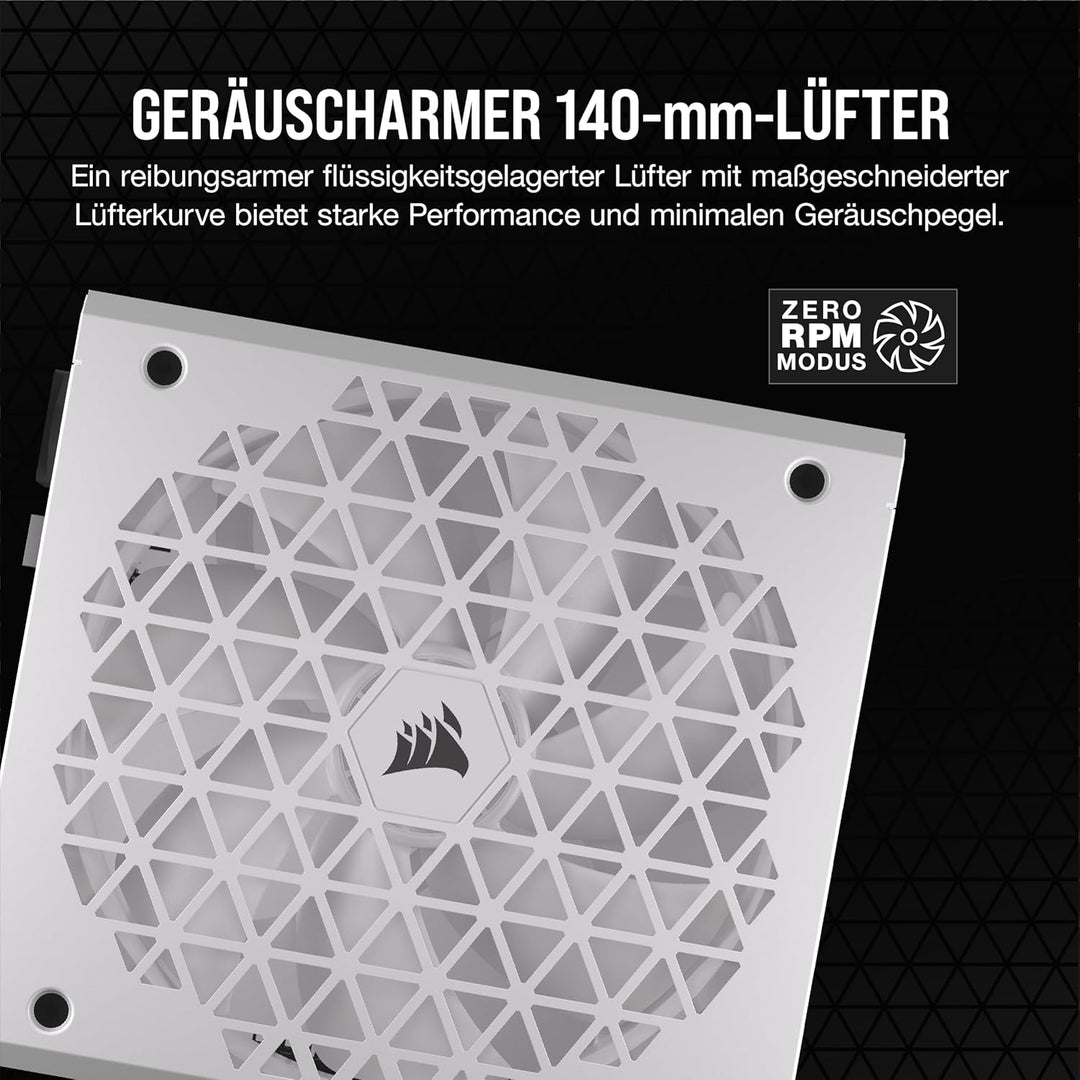 Corsair RM850x SHIFT Vollmodulares ATX-Netzteil - Modulare Seitenschnittstelle - ATX 3.1- & PCIe 5.1