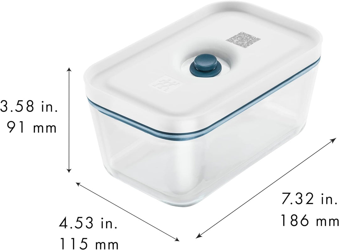 ZWILLING Fresh & Save Vakuumbox, Grösse M, Glas, La Mer Vakuumbox M Glas Vakuumbox M, Vakuumbox M Gl