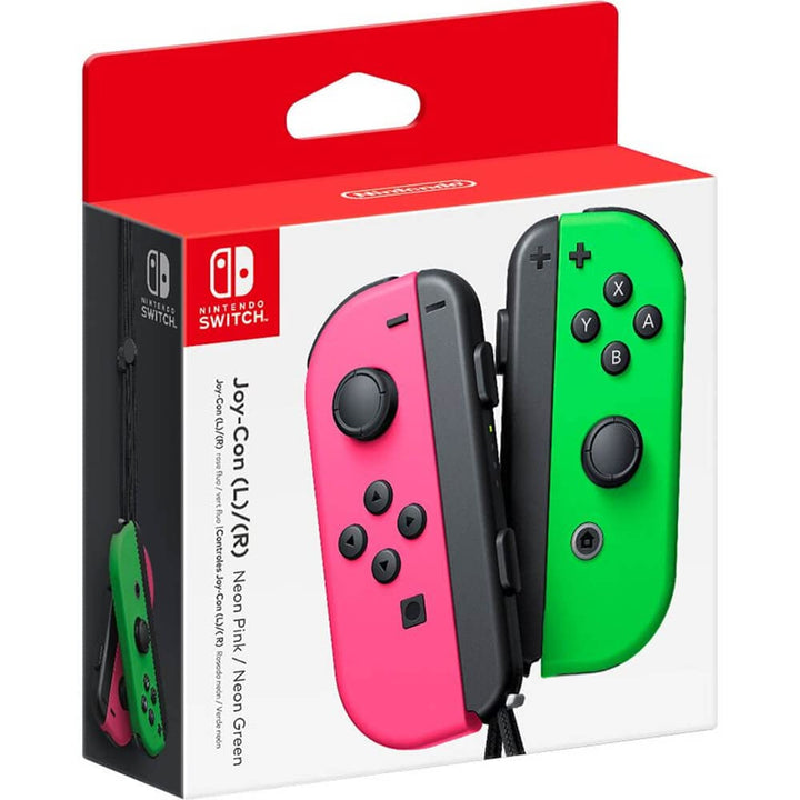 Nintendo Joy-Con 2er-Set Neon-Grün/Neon-Pink Neon-Grün/Neon-Pink Joy-Con 2er Set, Neon-Grün/Neon-Pin