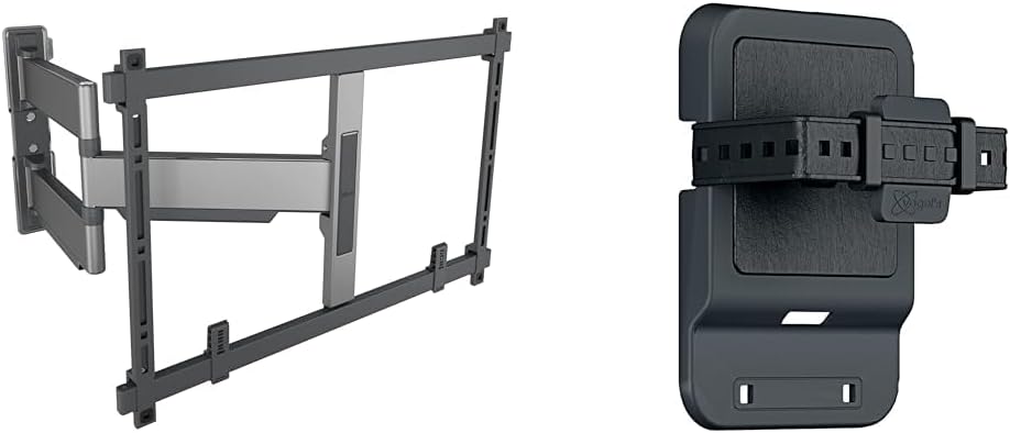 Vogel's Elite TVM 5645 Schwenkbare, ultradünne TV-Wandhalterung & TVA 6400 Medienbox-Halterung, Komp