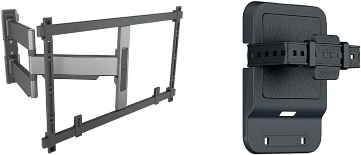 Vogel's Elite TVM 5645 Schwenkbare, ultradünne TV-Wandhalterung & TVA 6400 Medienbox-Halterung, Komp